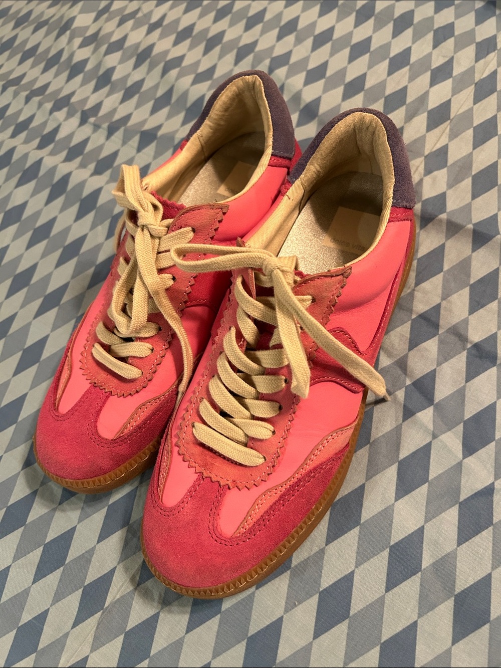 Dolce Vita notice hot  pink sneakers size 7.5